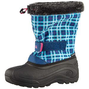 Kamik Kids Girls Mini (Toddler/Little Kid/Big Kid) Navy/Teal 7 Big Kid M